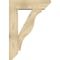 Ekena Millwork Funston Slat Rough Sawn Bracket w/ Offset Brace, Douglas Fir, 8"W x 28"D x 40"H BKT0806X28X40FST06RDF - alternate 2